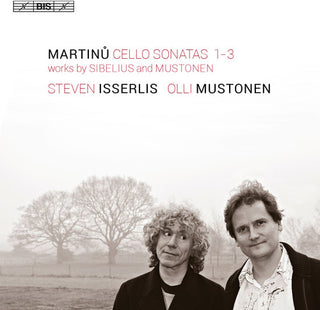 the album cover for STEVEN ISSERLIS - Martinu / Sibelius / Mustonen