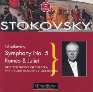 the album cover for Leopold Stokowski - Sinfonie 5 Romeo & Julia