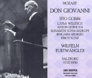 the album cover for Mozart / Gobbi / Schwarzkopf / Furtwangler - Don Giovanni (Salzburg 1950)