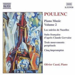 the album cover for Olivier Cazal - Piano Music 2