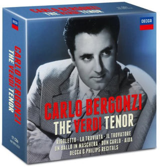 the album cover for CARLO BERGONZI - Verdi Tenor