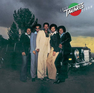 the album cover for Tavares - Love Storm