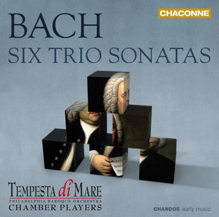 the album cover for Bach - Six Trio Sonatas