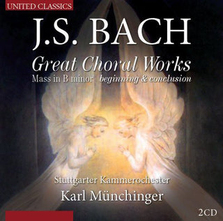 the album cover for Bach - Mass in B minor