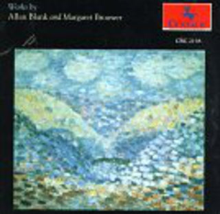 the album cover for Blank, Allan / Brouwer, Margaret - Various Works