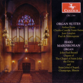 the album cover for Haig Mardirosian - Organ Suites