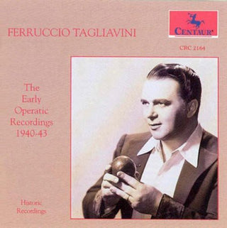 the album cover for FERRUCCIO TAGLIAVINI - Early Operatic Recordings