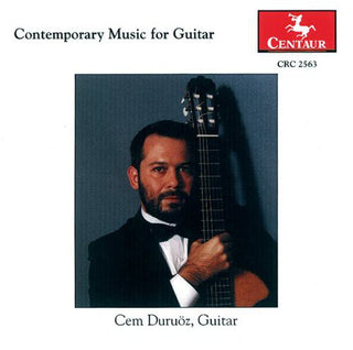 the album cover for Cem Duruoz - Contemporary Music for Guitar