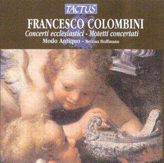 the album cover for Colombini / Hoffmann / Modo Antiquo - Ecclesiastical Concertos
