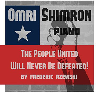 the album cover for Rzewski - People United Will Never Be Defeated