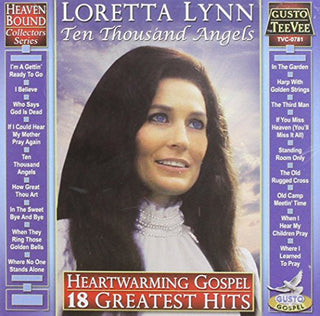 the album cover for Loretta Lynn - Heartwarming Gospel: 18 Greatest Hits