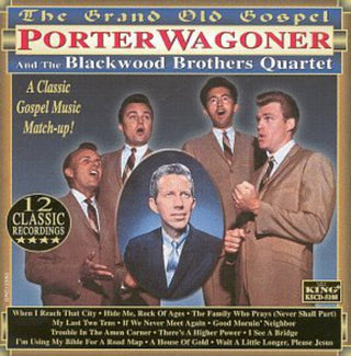 the album cover for Wagoner/Blackwood Brothers - The Grand Old Gospel