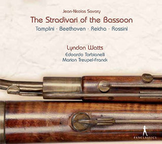the album cover for Edoardo Torbianelli - Stradivari of the Bassoon