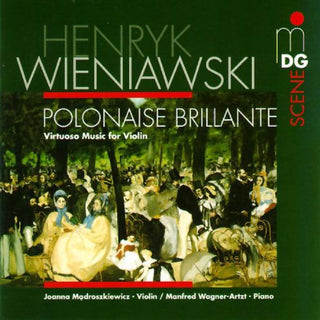the album cover for Joanna Madroszkiewicz - Polonaise Brillante