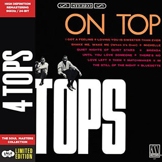 the album cover for The Four Tops - On Top (Coll) [Limited Edition] [Remastered] (Mlps)