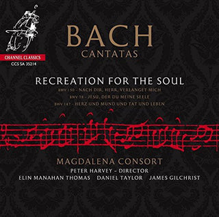 the album cover for Bach / Thomas / Taylor / Gilchrist / Harvey - Recreation for the Soul