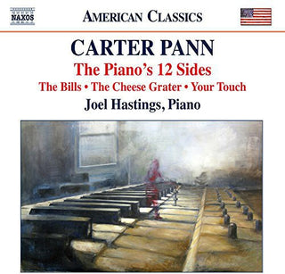 the album cover for Pann / Hastings - Works for Piano