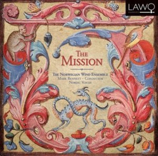 the album cover for Norwegian Wind Ensemble - Mission: Baroque Music From The New World [Digipak]