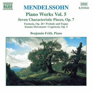 the album cover for Benjamin Frith - Piano Works 5