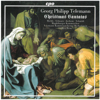 the album cover for Ludger Remy - Christmas Cantatas