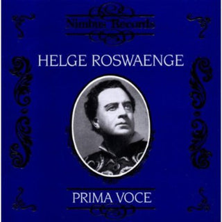 the album cover for Helge Roswaenge - Reocrdings 1933-1942