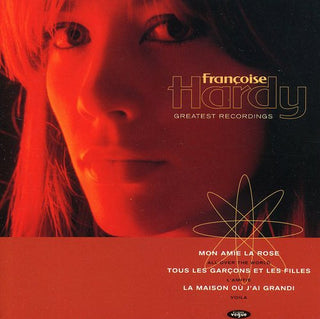 the album cover for Francoise Hardy - Greatest Recordings [Import]
