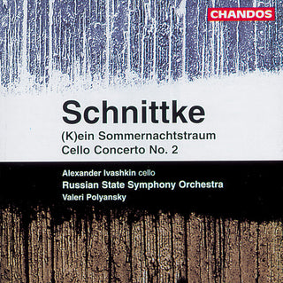 the album cover for Alexander Ivashkin - Cello Concerto 2 / Sommernachtstraum
