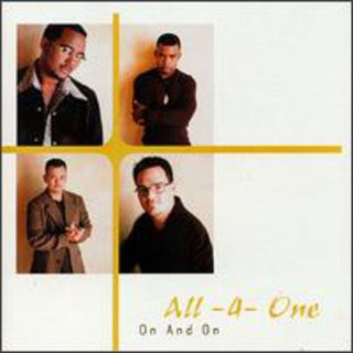 the album cover for All-4-One - On and on