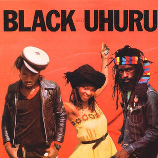 the album cover for Black Uhuru - Red (Hk)