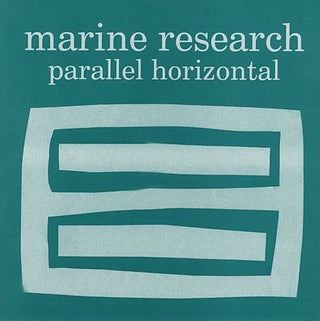 the album cover for Marine Research - Parallel Horizontal