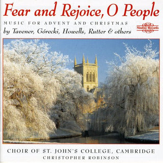 the album cover for CHOIR OF ST. JOHN'S COLLEGE - Fear & Rejoice O People