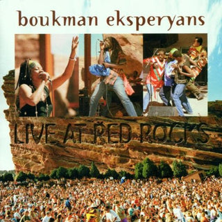 the album cover for Boukman Ekspyryans - Live at Red Rocks