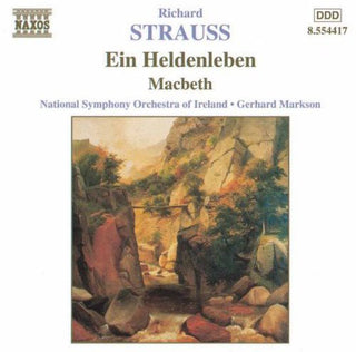 the album cover for Gerhard Markson - Ein Heldenleben / MacBeth