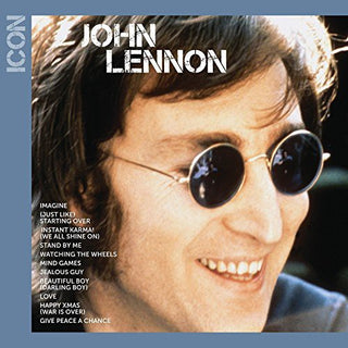the album cover for John Lennon - Icon