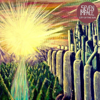the album cover for Seven Impale - City of the Sun