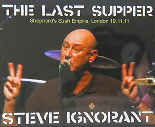 the album cover for Steve Ignorant - Last Supper