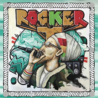 the album cover for Rocker-T - Hurban Warrior of Peace: Part Konkrete