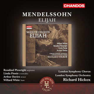 the album cover for Willard White - Elijah Op. 70
