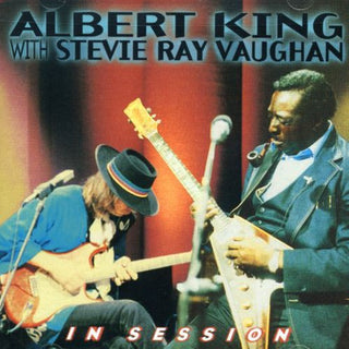 the album cover for Albert King & Stevie Ray Vaughan - Albert King With Stevie Ray Vaughan [Import]