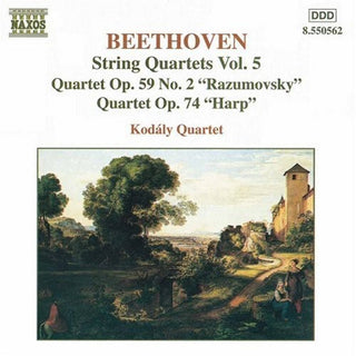 the album cover for Kodaly Quartet - String Quartets 5
