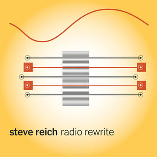the album cover for Steve Reich - Radio Rewrite
