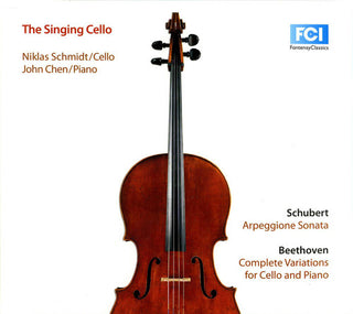 the album cover for Niklas Schmidt - Singing Cello