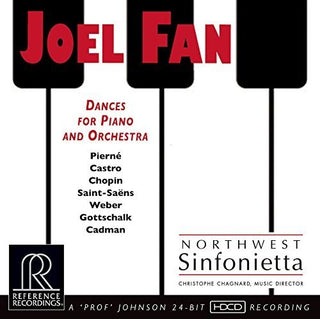 the album cover for Pierne / Fan / Northwest Sinfonietta / Chagnard - Dances for Piano & Orchestra