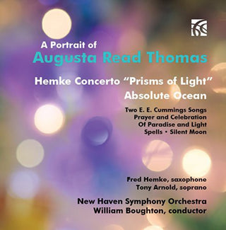 the album cover for Thomas / Hemke / New Haven Sym Orch / Boughton - Portrait of Augusta Read Thomas