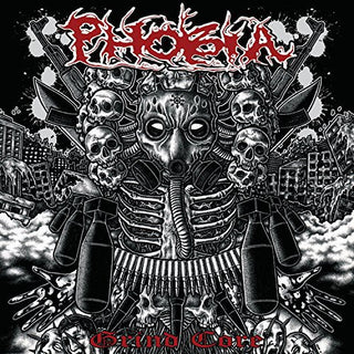 the album cover for Phobia - Grind Core