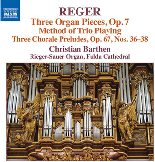 the album cover for Christian Barthen - Organ Works 16