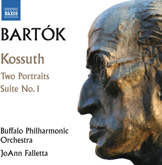the album cover for Bartok / Buffalo Phil / Falletta - Kossuth Two Portraits & Suite 1