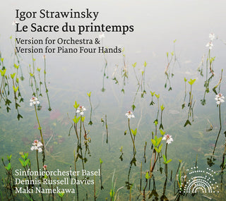 the album cover for Stravinsky / Sinfonieorchester Basel / Davies - Le Sacre Du Printemps
