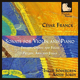 the album cover for Franck / Sodergren / Jordy - Sonate for VLN & Pno