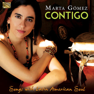 the album cover for Marta Gomez - Contigo-Songs with Latin American Soul